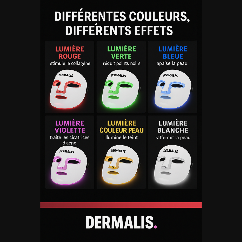 PACK DERMALIS 270 | Masque de Luminothérapie Pro