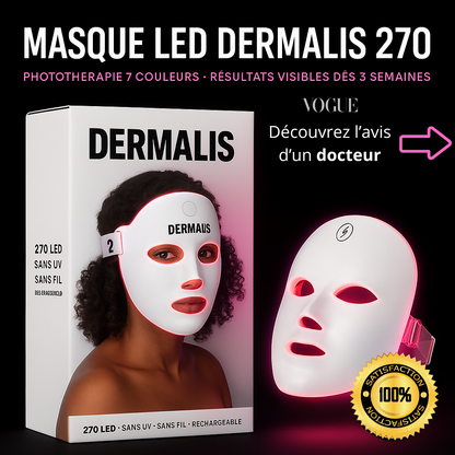PACK DERMALIS 270 | Masque de Luminothérapie Pro